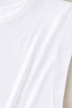 Ossian | Women's Cap Sleeve Crew Neck Relaxed Fit T-Shirt