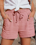 Undine | Women's Drawstring Summer Shorts