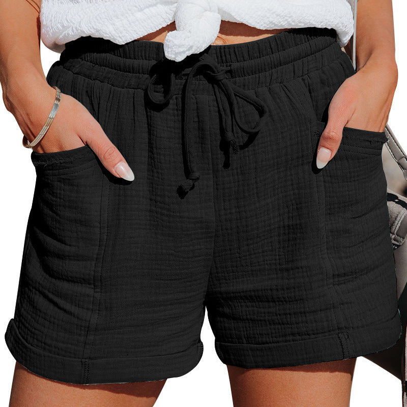 Undine | Women's Drawstring Summer Shorts