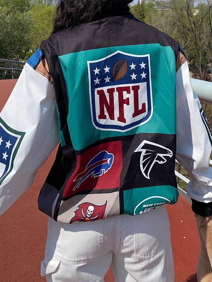 Grace & Jess | Block Long Sleeve Trench Coat Jacket