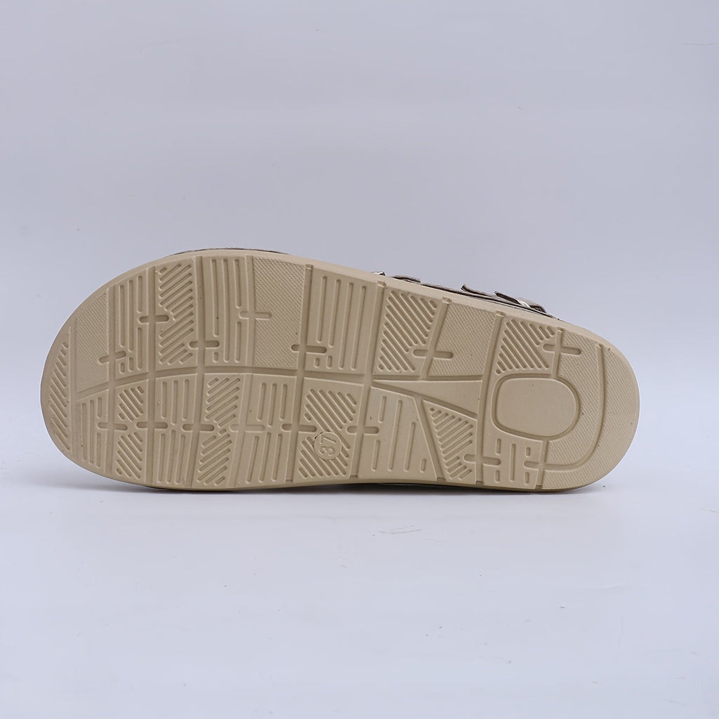 Raffael | Women's Cross Strap Buckle Espadrille Sandals