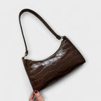 Ragnhild | Women's Croc Effect Shoulder Bag
