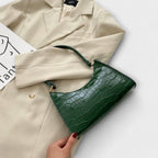 Ragnhild | Women's Croc Effect Shoulder Bag