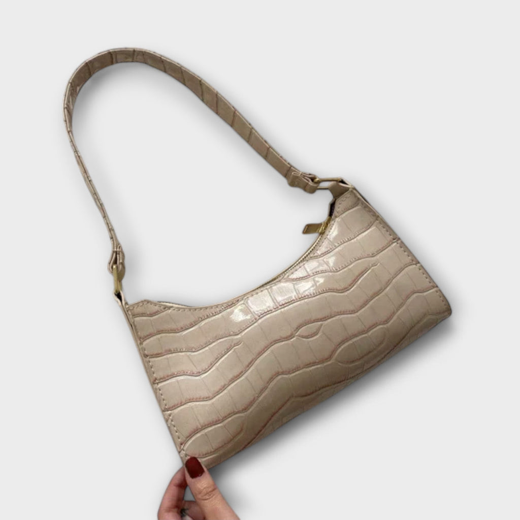 Ragnhild | Women's Croc Effect Shoulder Bag