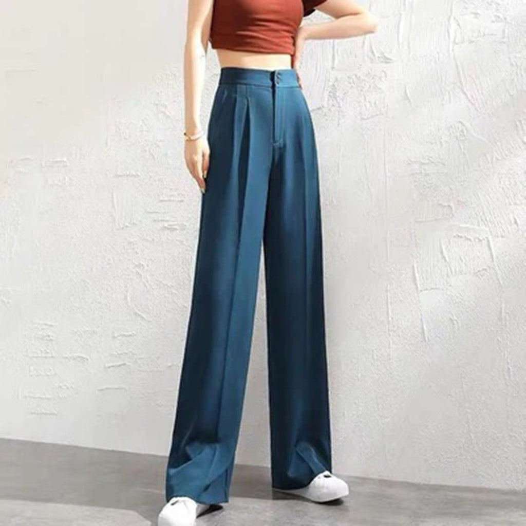 Elsinore | Women's High Waist Wide Leg Trousers