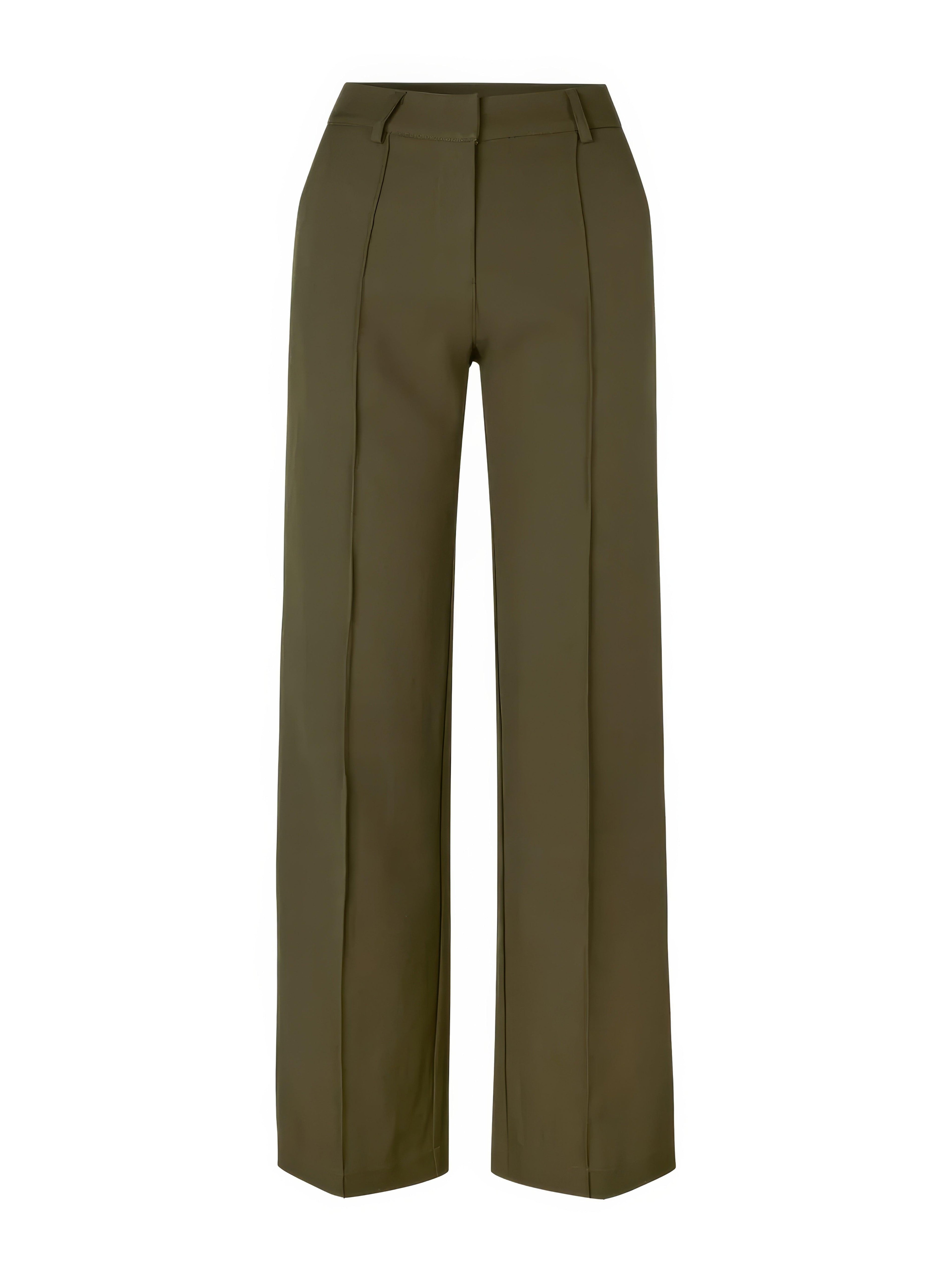 Verena | Women's High Waist Wide Leg Trousers