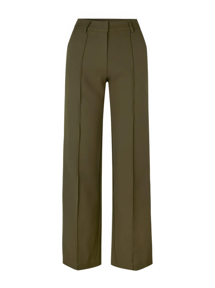 Verena | Women's High Waist Wide Leg Trousers