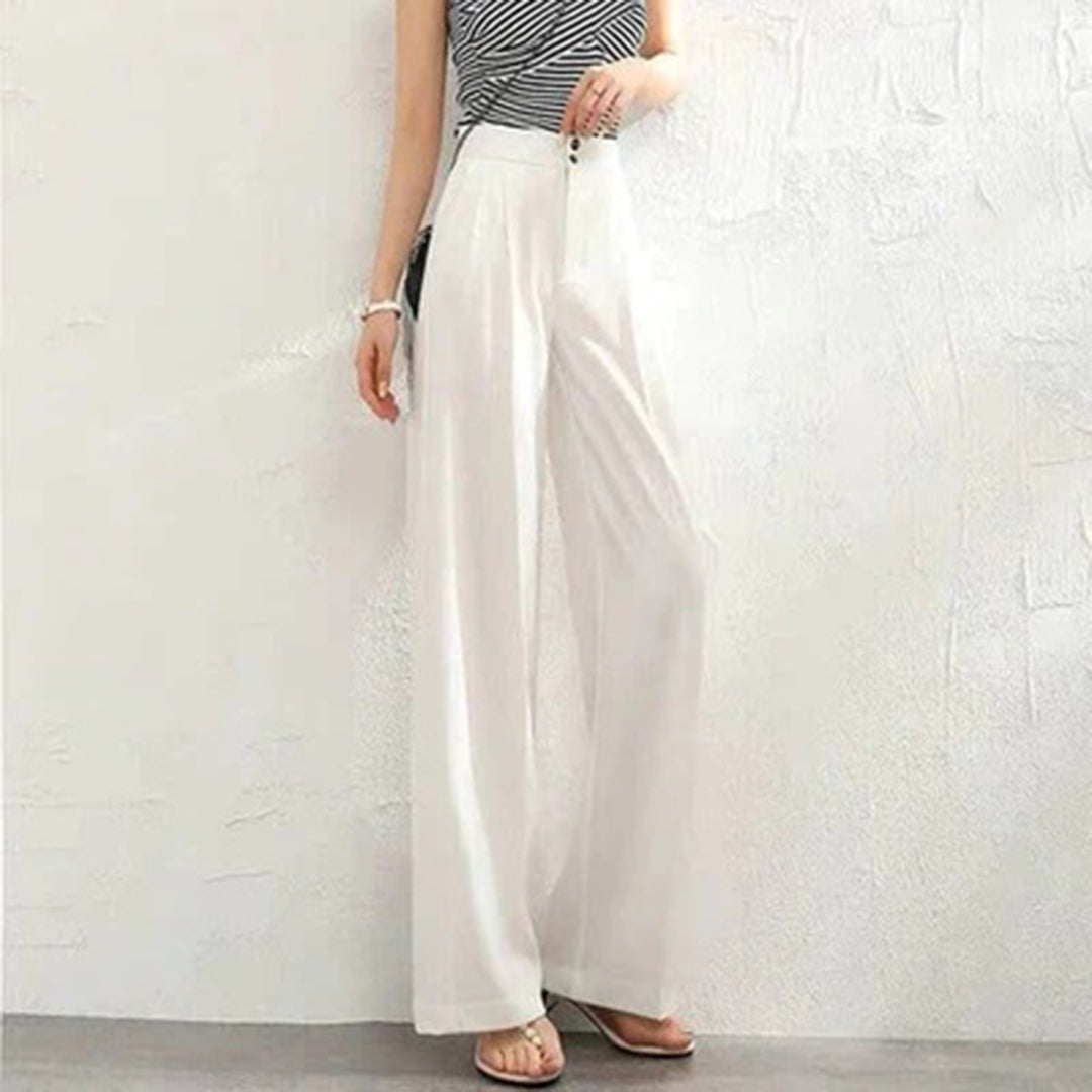 Elsinore | Women's High Waist Wide Leg Trousers