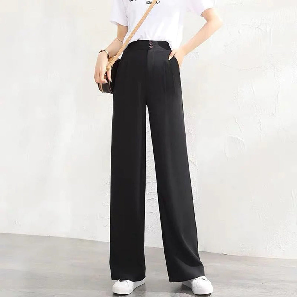 Elsinore | Women's High Waist Wide Leg Trousers