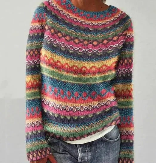 Grace & Jess | Cozy Fair Isle Sweater