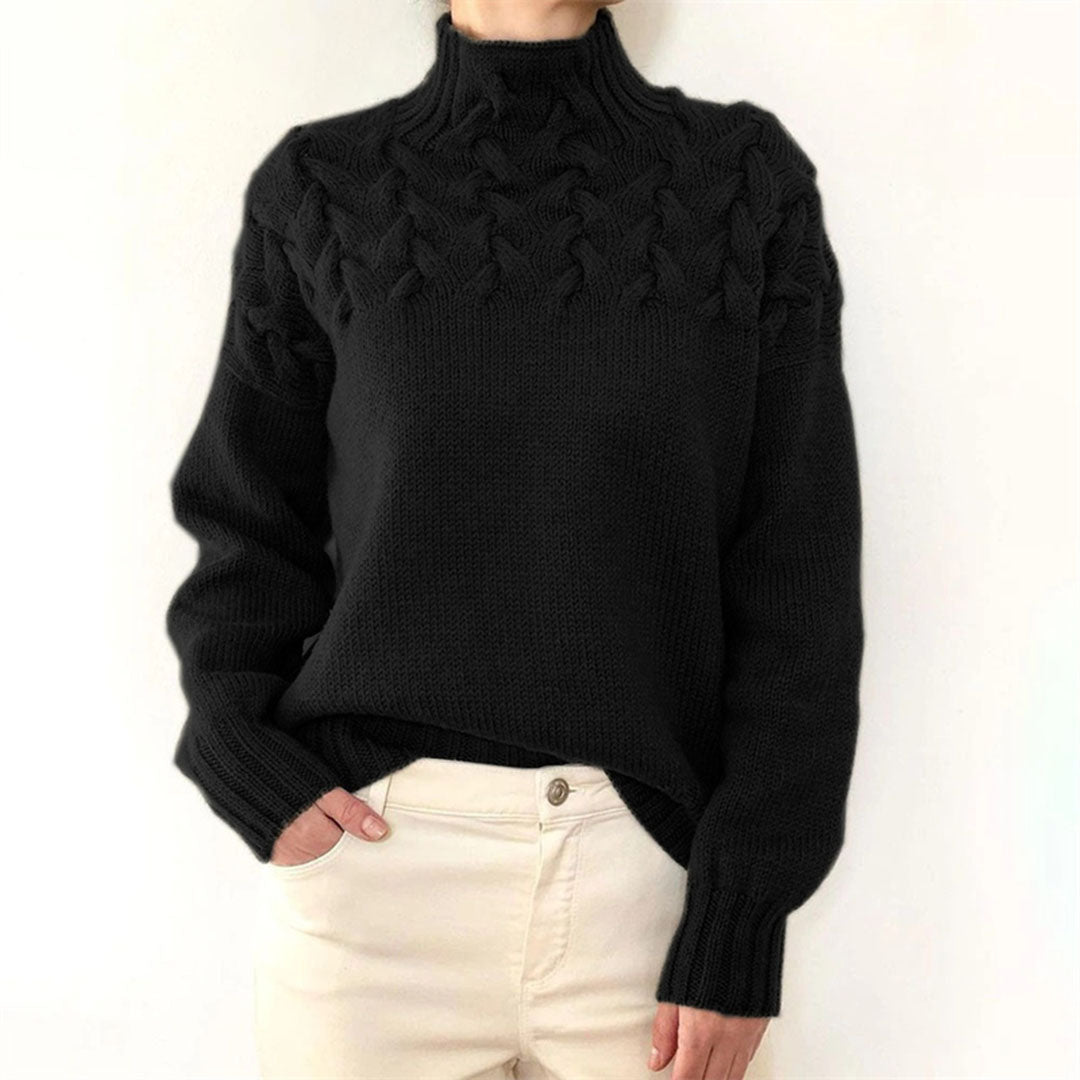 Serena - Knitted Turtleneck Sweater