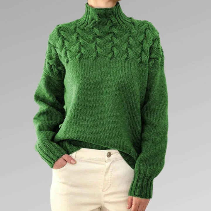 Serena - Knitted Turtleneck Sweater