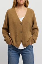 Shannon | Women's V-Neck Button Knit Cardigan