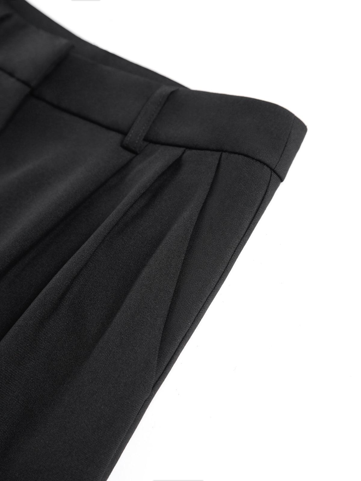 Corisande | Women's High Waist Pleated Trousers