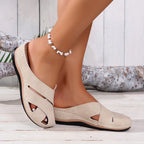 Sienna | Women's Casual Round Toe Platform Slide Sandals
