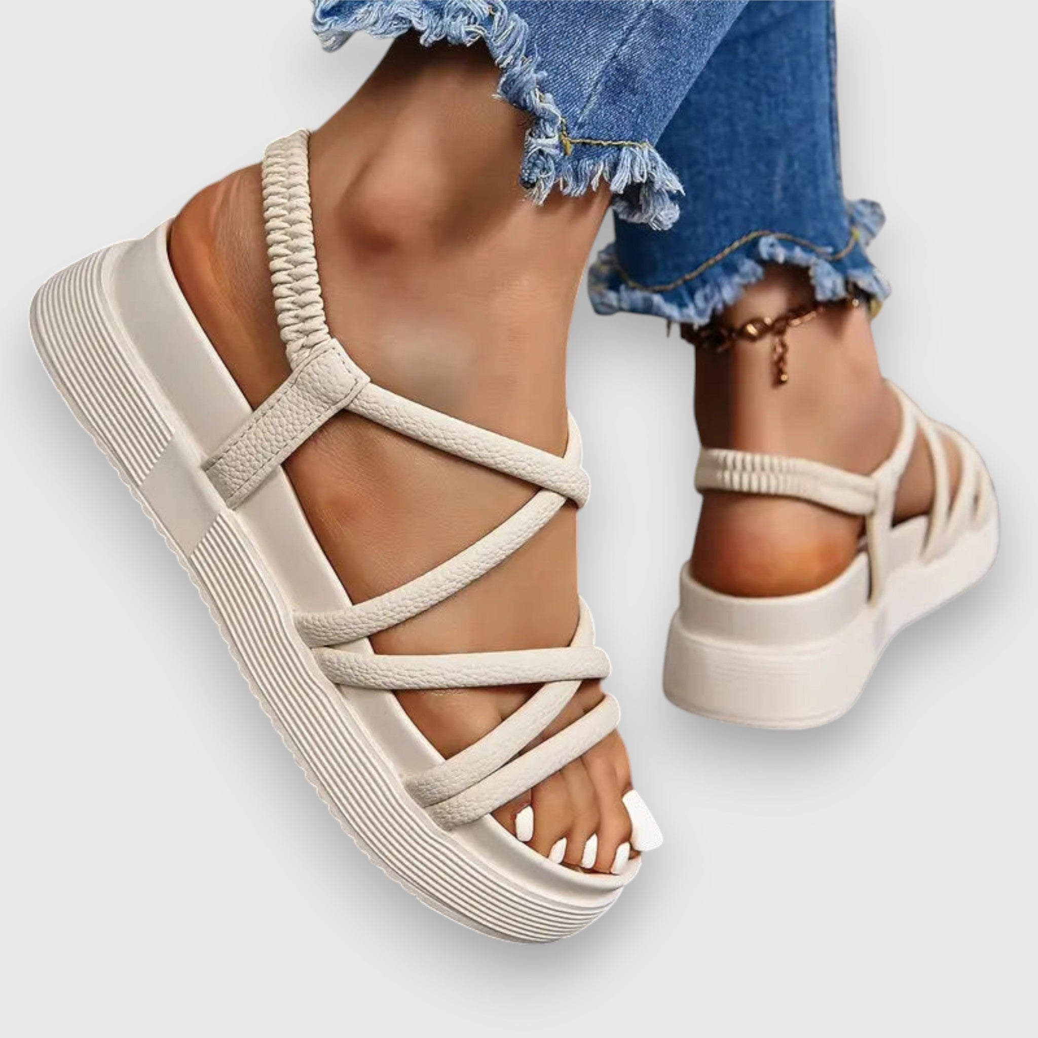 Sienna | Women's Stylish Platform Strap Sandals