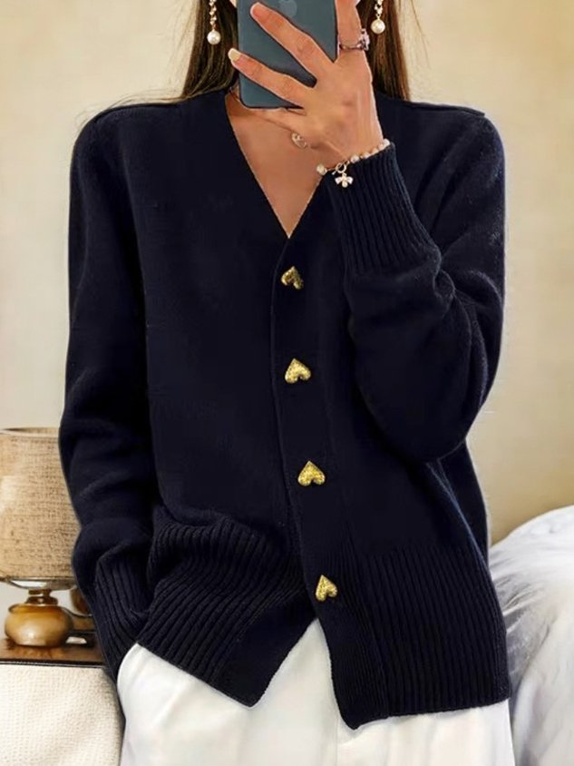 Grace & Jess |  Button Cardigan