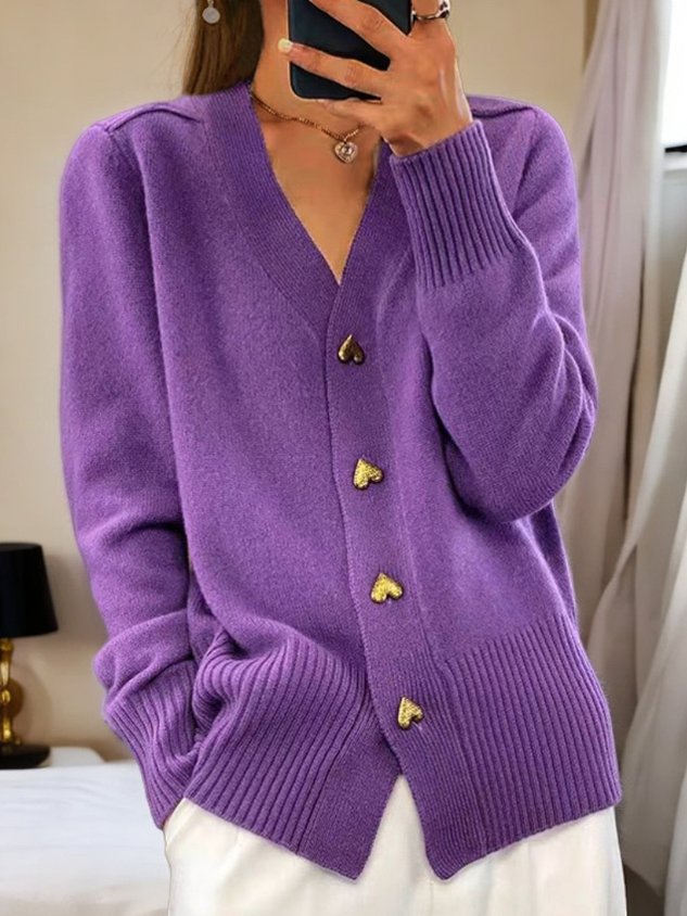 Grace & Jess |  Button Cardigan