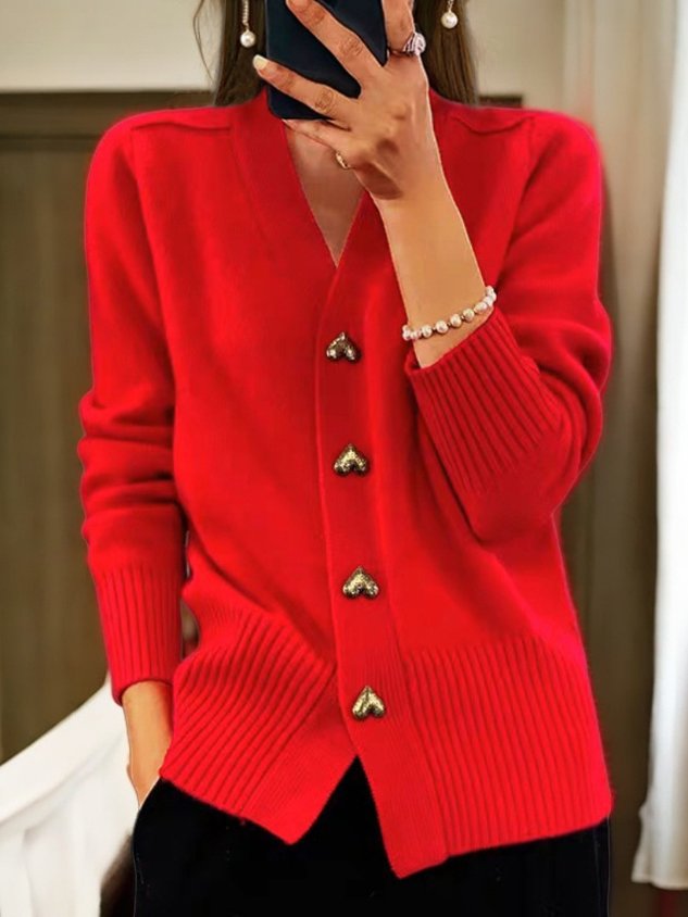 Grace & Jess |  Button Cardigan