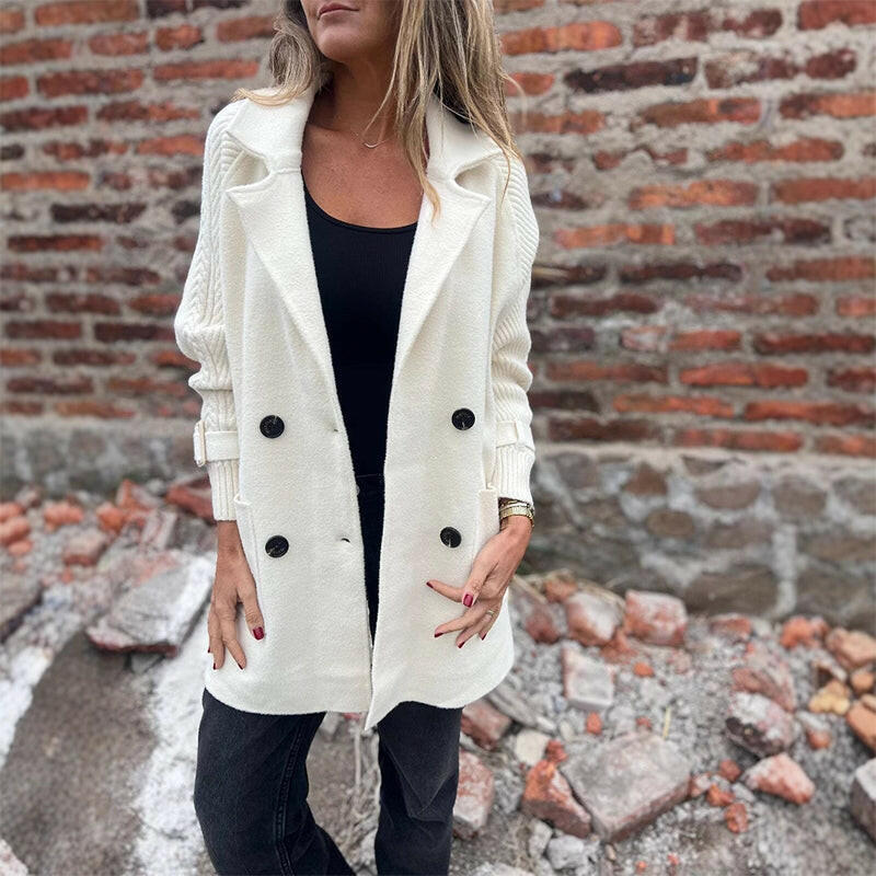 ISOLA | Mid-Length Double-Breasted Coat