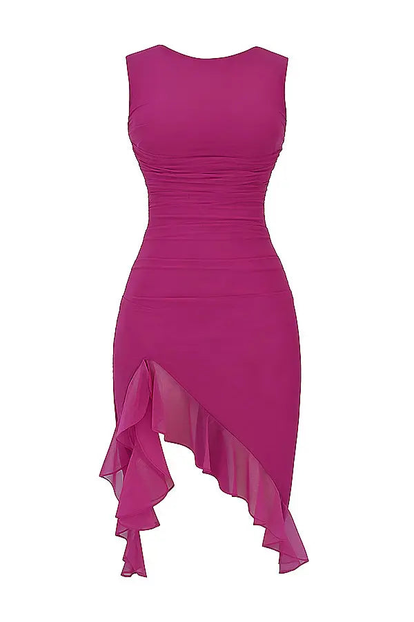 Alette | Women's Elegant Sleeveless Bodycon Midi Dress