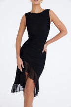 Alette | Women's Elegant Sleeveless Bodycon Midi Dress