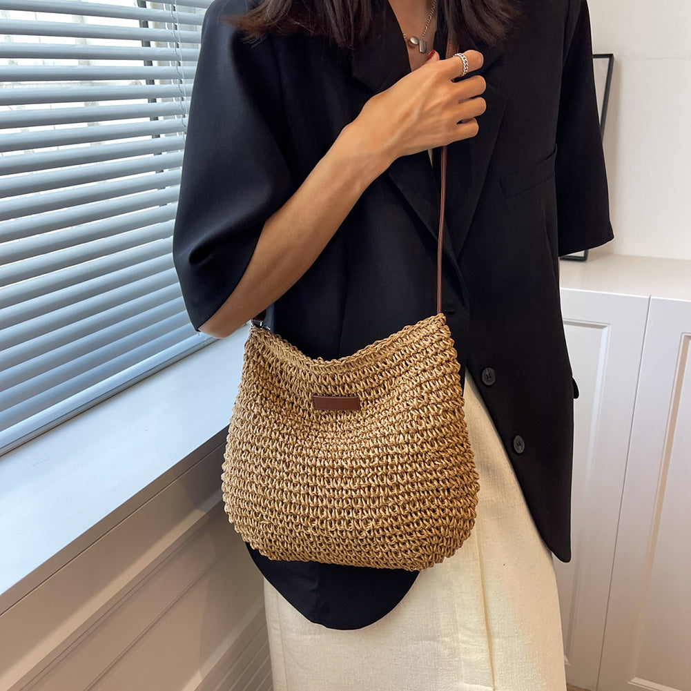 Tamsin | Women's Summer Woven Shoulder Bag