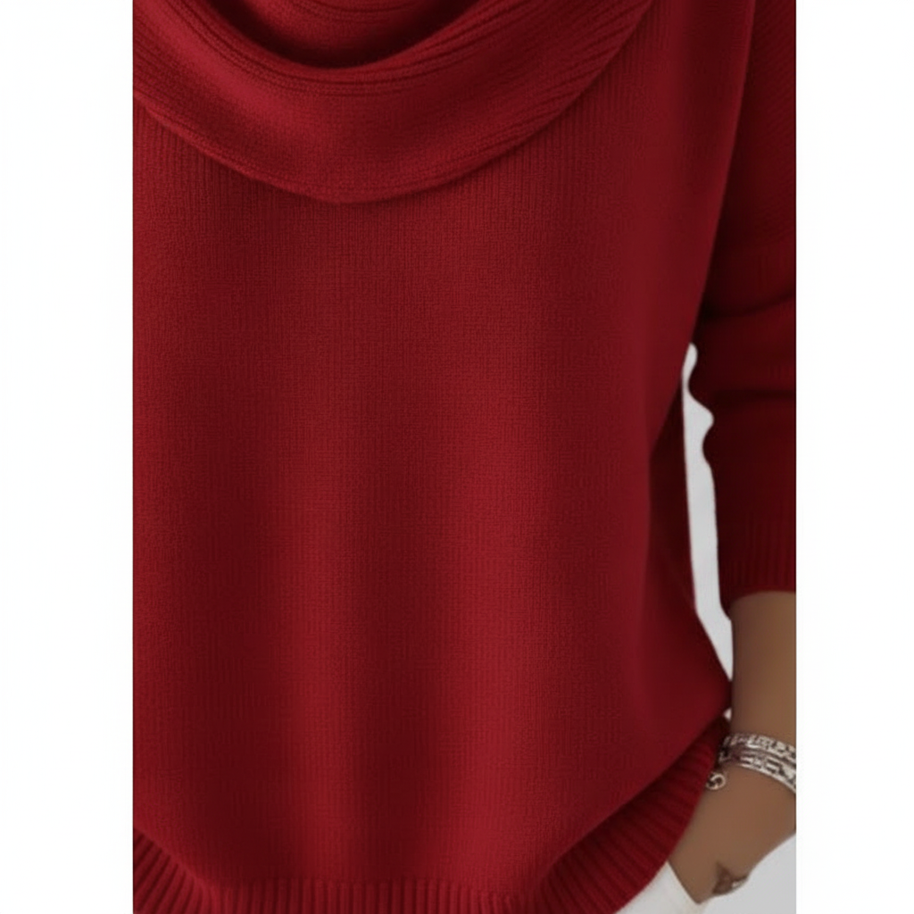 Teresa | Women's Cowl Neck Sweater