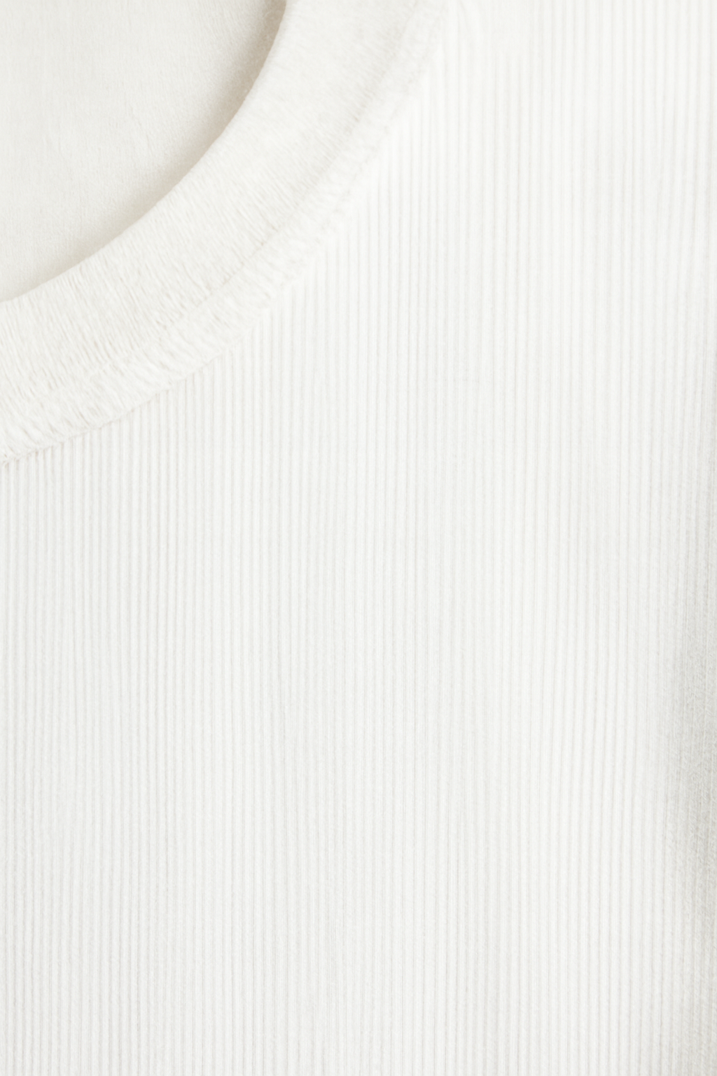 Theron | Women's Slim Fit Ribbed Crew Neck Cap Sleeve Top