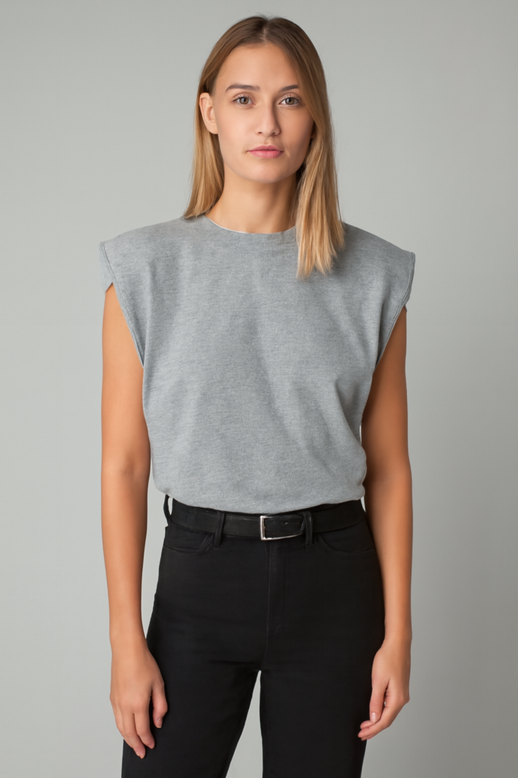 Venetia | Women's Extended Shoulder Sleeveless Relaxed Fit Top