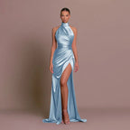 Mirembe | Women's Elegant Halter Neck Prom Dress