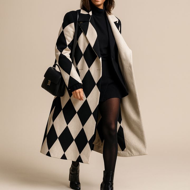 Isa – Printed Women's Coat