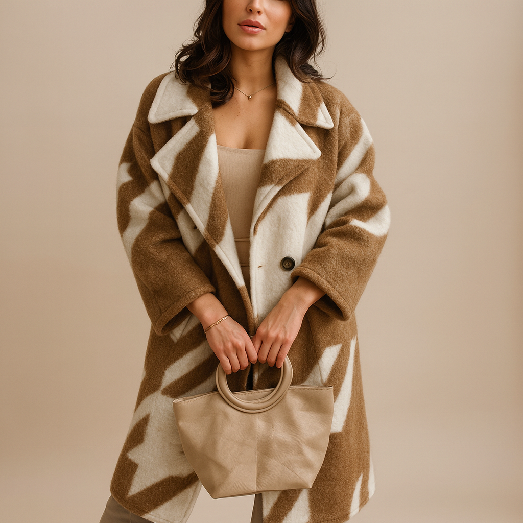 Isa – Printed Women's Coat