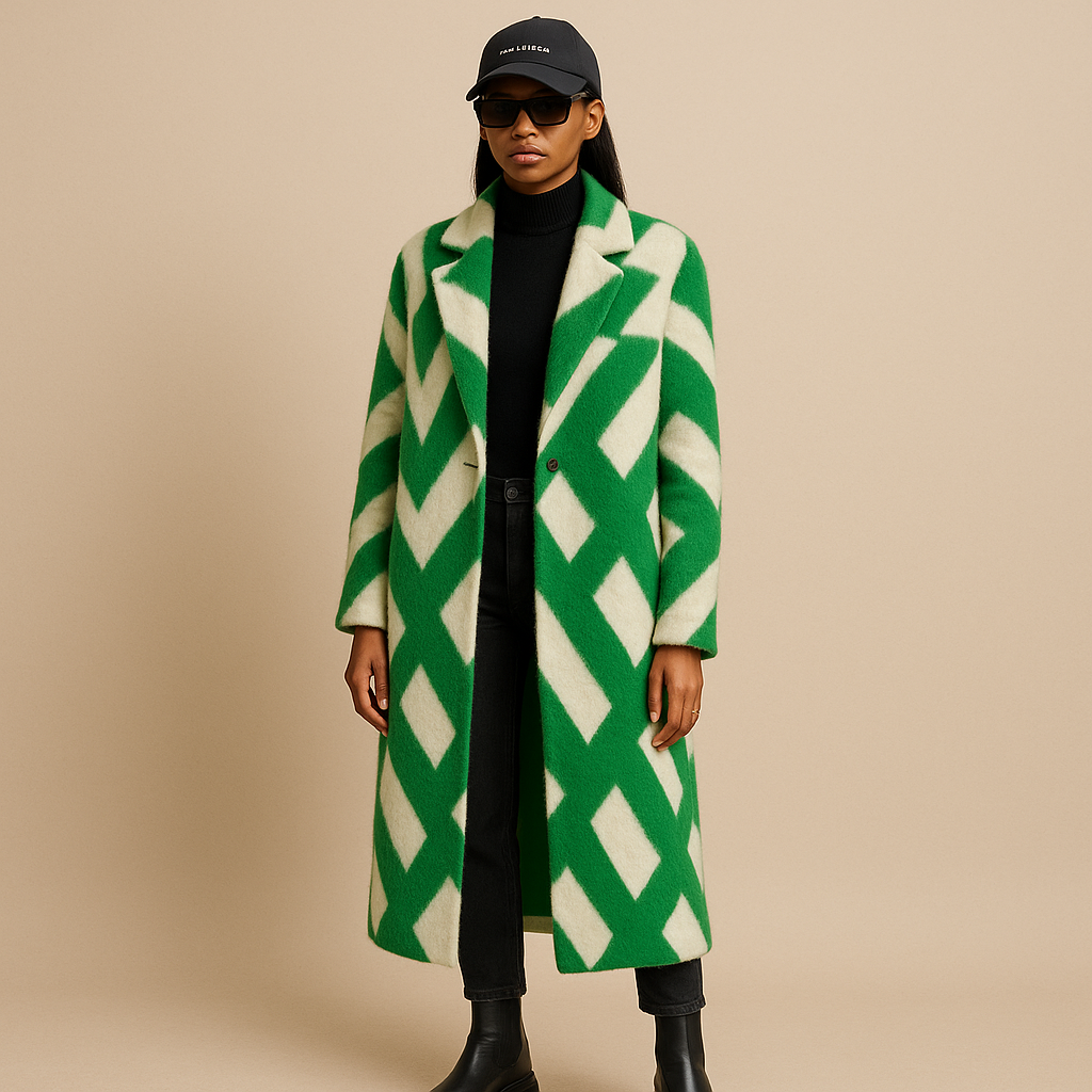 Isa – Printed Women's Coat