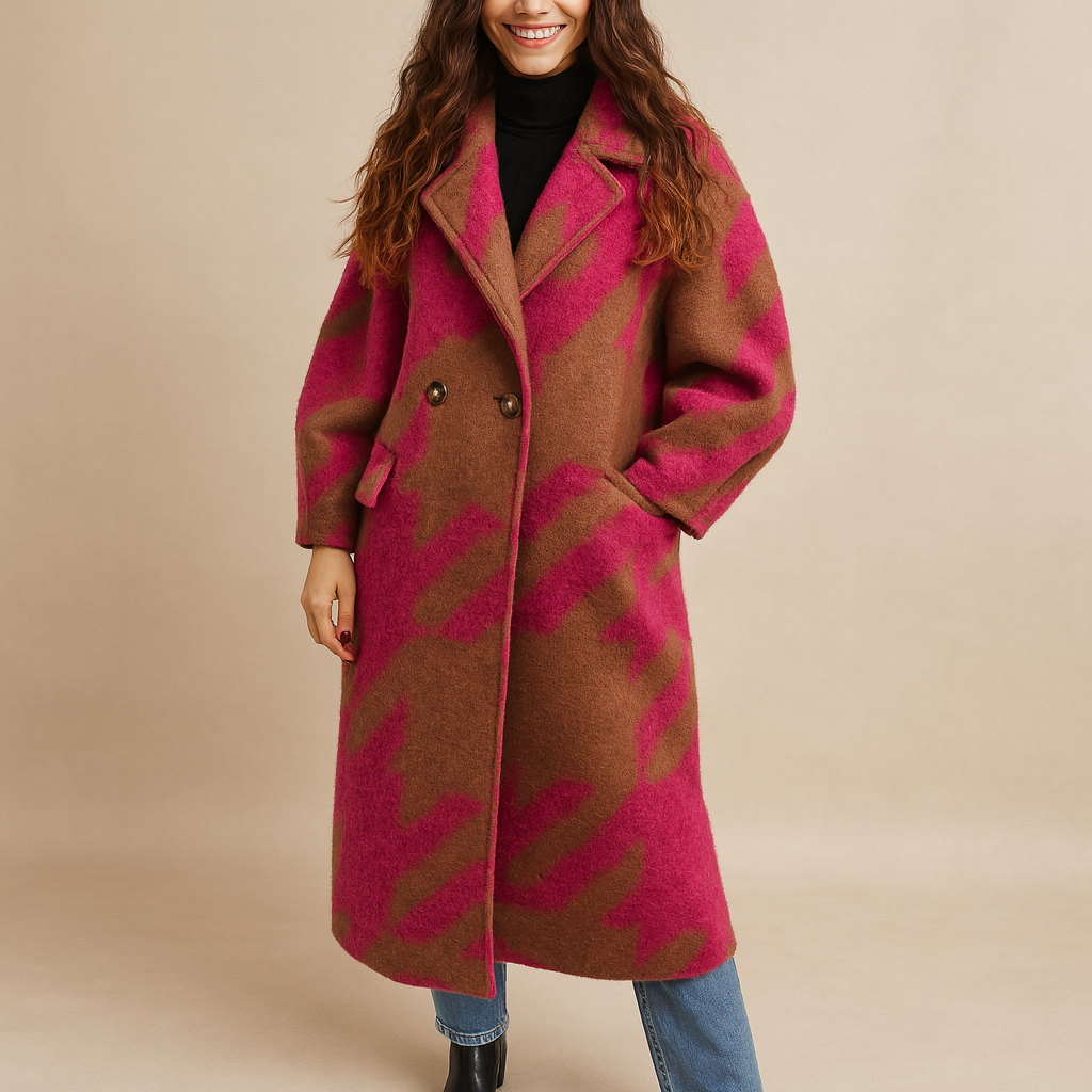 Isa – Printed Women's Coat