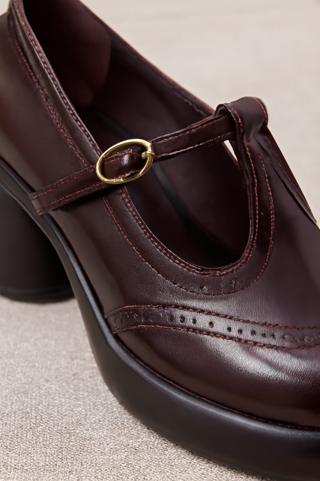 Willa | Women's Classic Mary Jane Shoes with Chunky Heel