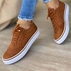 Audrey | Women's Brogue Platform Walking Sneakers