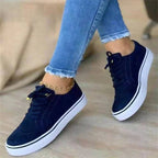 Audrey | Women's Brogue Platform Walking Sneakers