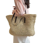 Zinnia | Women's Woven Beach Tote Bag